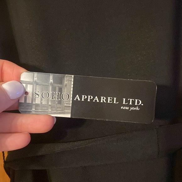 NWT Soho Apparel LTD. Size Petite Large Black Dress - Picture 8 of 17